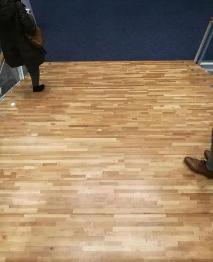 This Is Not A Solid Floor: These Are Steps