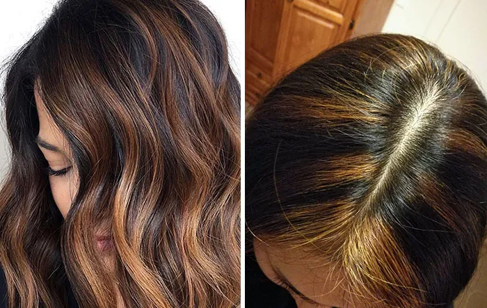 Asked For Caramel Balayage, Came Out Looking Like A Tiger