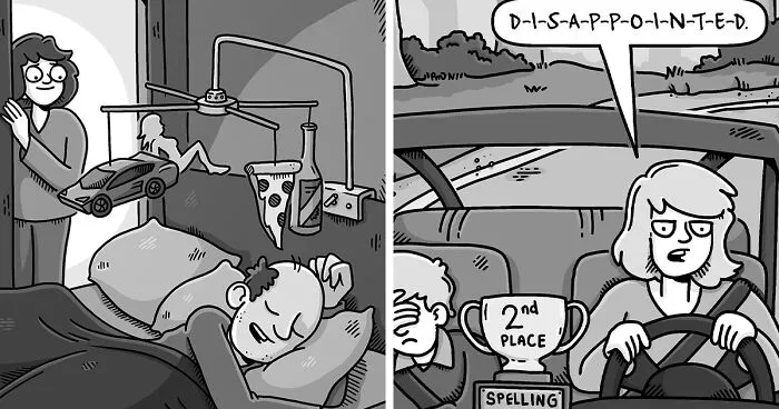 "At Random Comics": 30 Witty Single-Panel Cartoons By This Artist (New Pics)