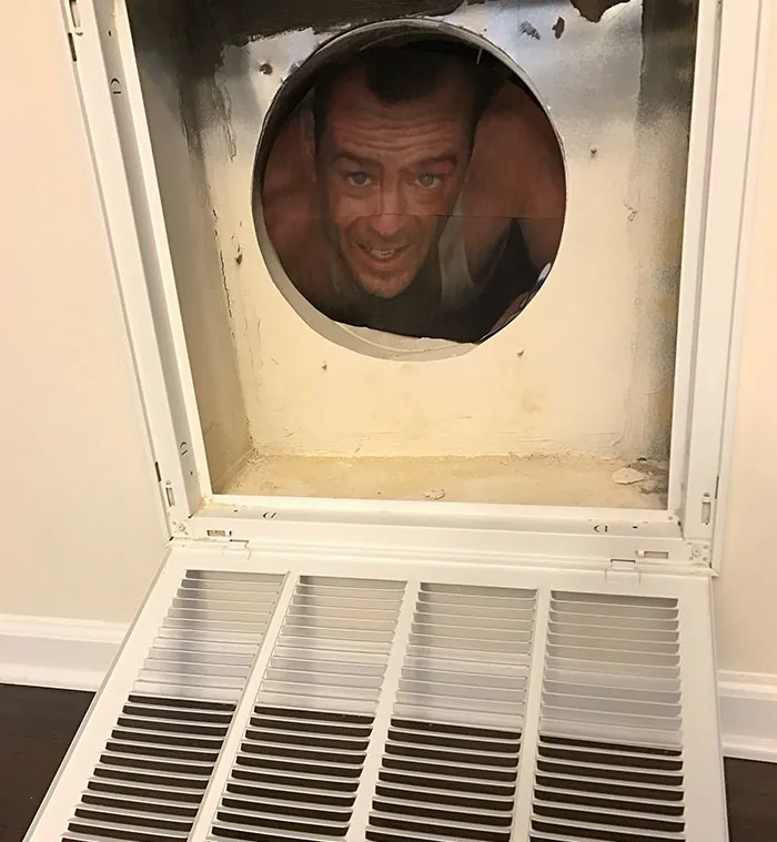 Was Wondering Why My Wife Was Giggling When She Asked Me To Change The Air Filters