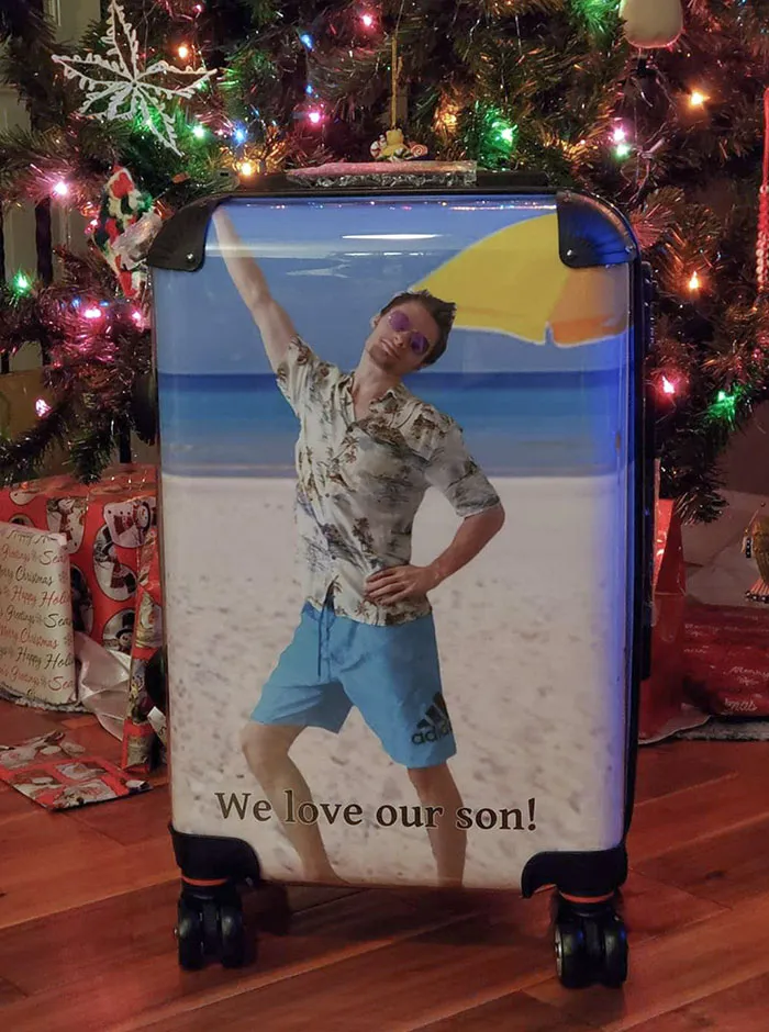 My Parents Are Retiring And Want To Travel Full Time. My Brother Sent Them This Suitcase For Christmas