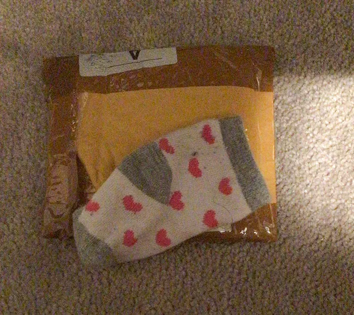 I Ordered A Ben 10 Action Figure And I Got A Used Baby Sock Instead