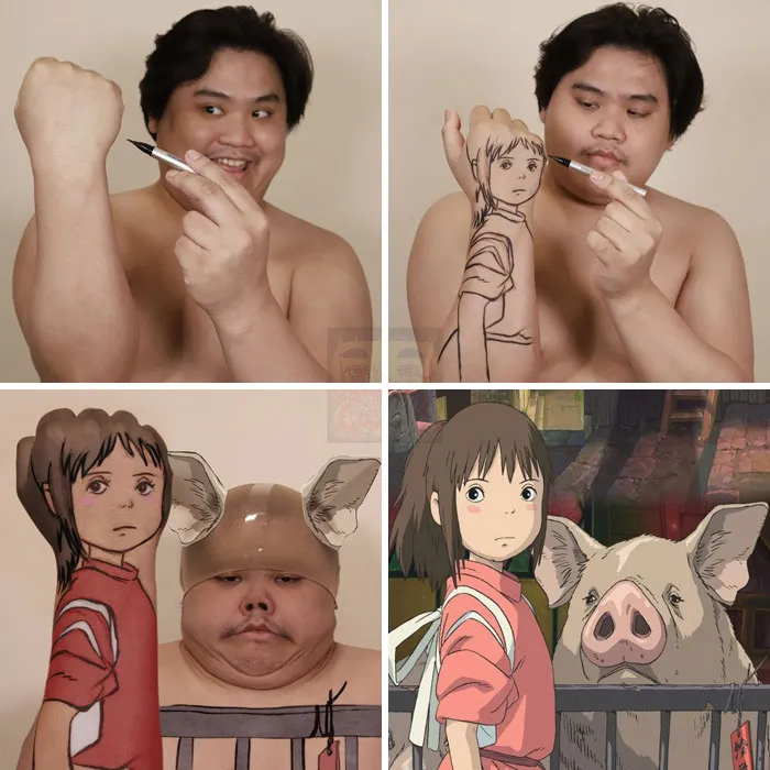 Este chico hace los cosplays más creativos y locos con muy poco presupuesto (nuevas fotos)