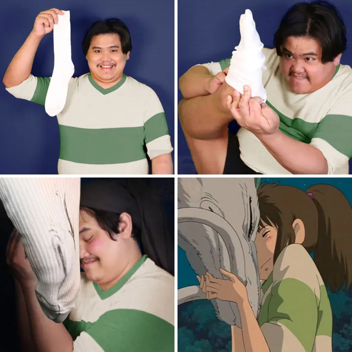Este chico hace los cosplays más creativos y locos con muy poco presupuesto (nuevas fotos)