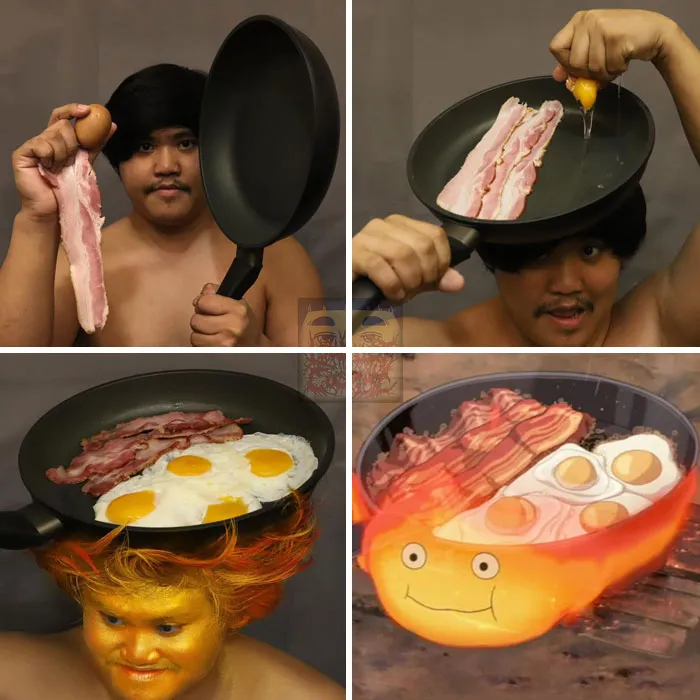 Este chico hace los cosplays más creativos y locos con muy poco presupuesto (nuevas fotos)