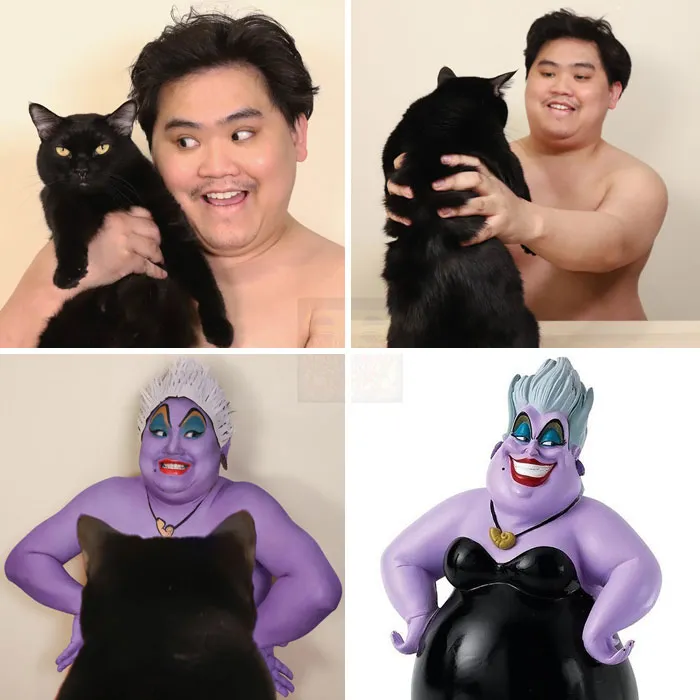 Este chico hace los cosplays más creativos y locos con muy poco presupuesto (nuevas fotos)