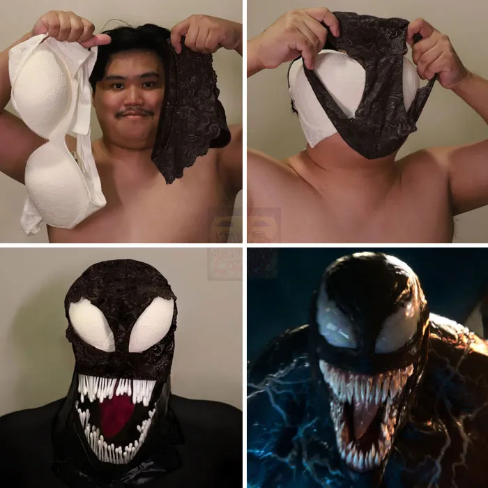 Este chico hace los cosplays más creativos y locos con muy poco presupuesto (nuevas fotos)