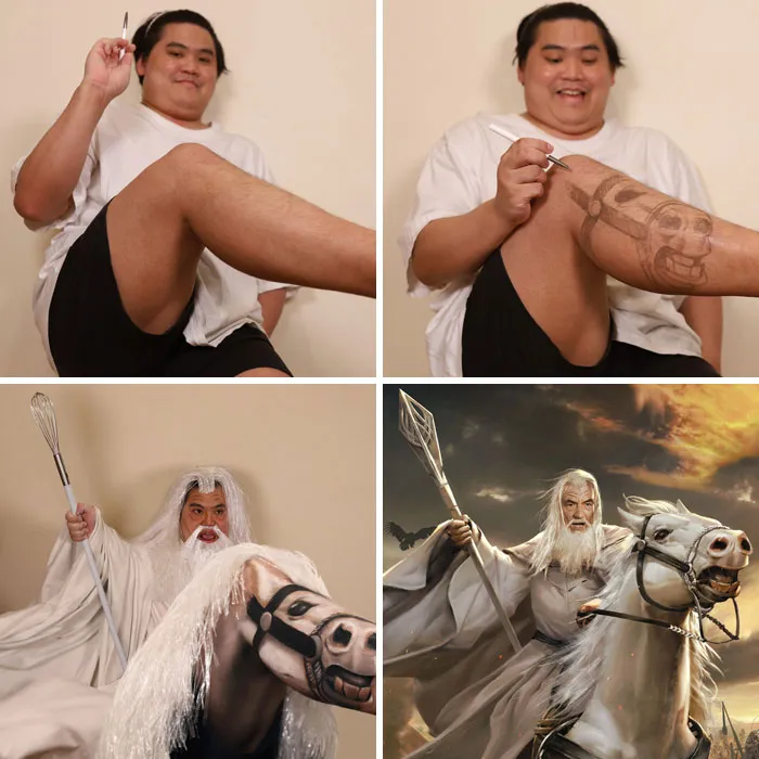 Este chico hace los cosplays más creativos y locos con muy poco presupuesto (nuevas fotos)