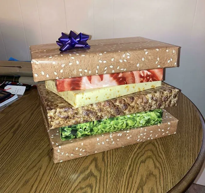 Told My Boyfriend I Was Getting Him A Burger For Christmas