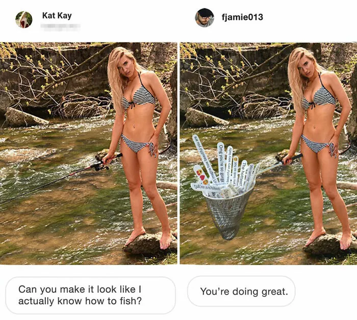 New Hilarious Photoshop Edits By Master Troll James Fridman Who Takes Photo Requests Too Literally (18 Pics)