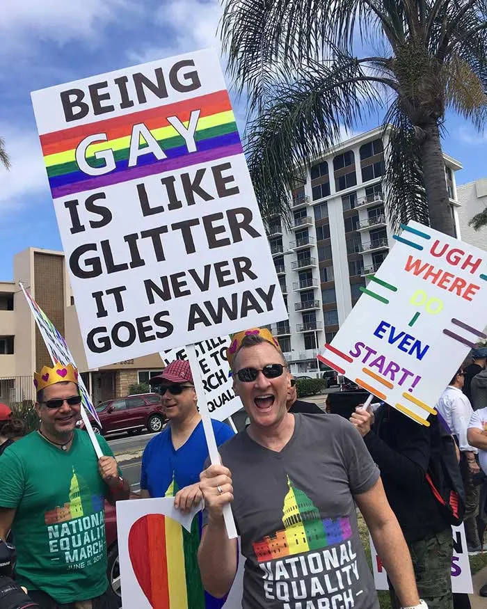 Love This Equality March Sign