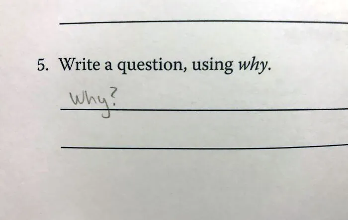 I Was Doing Homework When I Did This