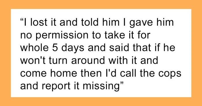 Husband Sells His Car To Fund His Brother’s Wedding, Wife Calls The Police On Him When He Takes Her Car As She Made It Clear It Was “Off Limits”
