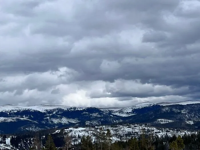Brewing Snow Storm Granby, Colorado