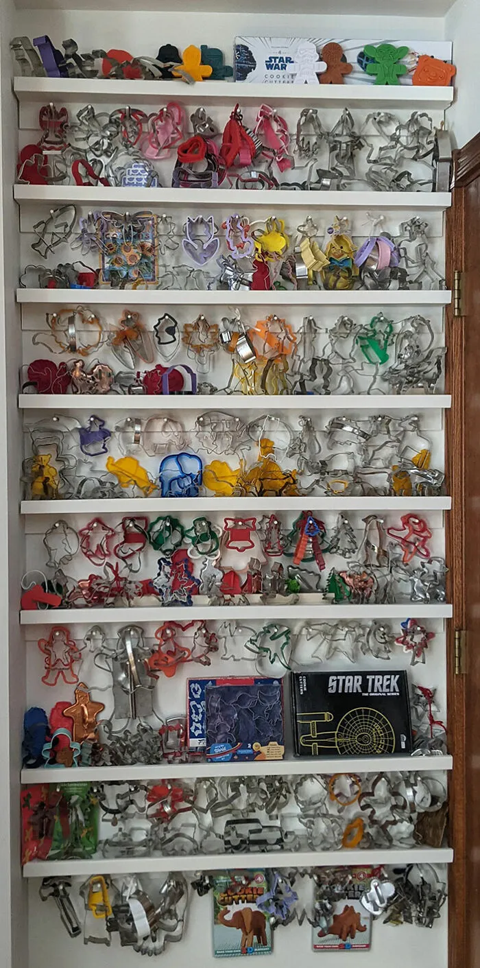 My Grandma's Collection Of 544 Different Cookie Cutters That She Has Been Expanding For 50+ Years