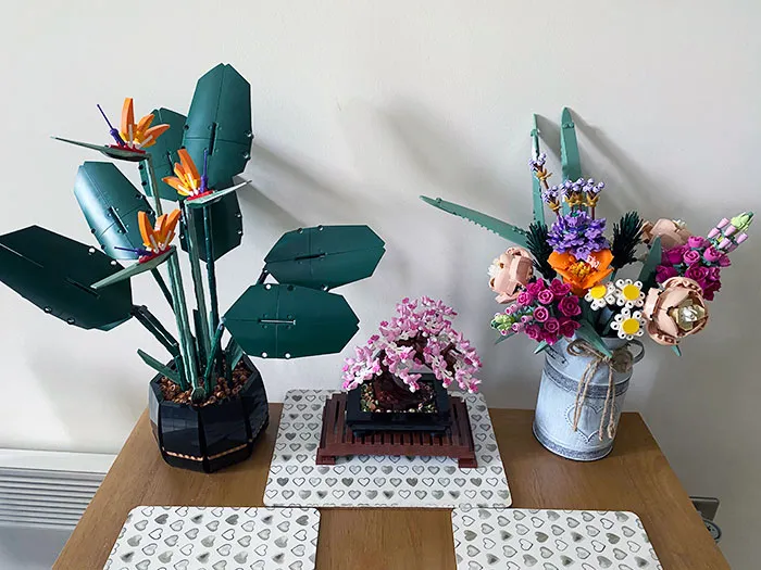 Mi pequeña colección de flores de LEGO