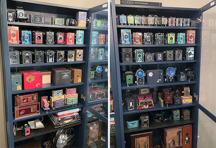 My 20+ Year Collection Of Art Deco And Commemorative Cameras. Mostly Between 1930 And 1950
