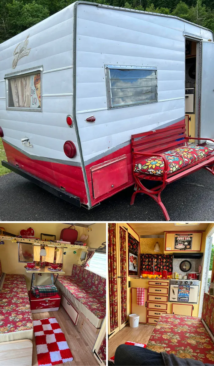 Cuando te despiertas a las 3 de la mañana y miras el marketplace de FB y justo encuentras la caravana de tus sueños