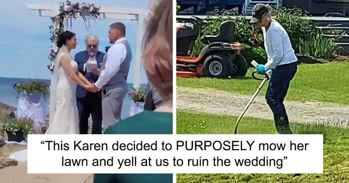 "I Don't Get How Someone Can Be So Spiteful": Karen Ruins Neighbors’ Wedding By Mowing Her Lawn, Sparks Fury Online
