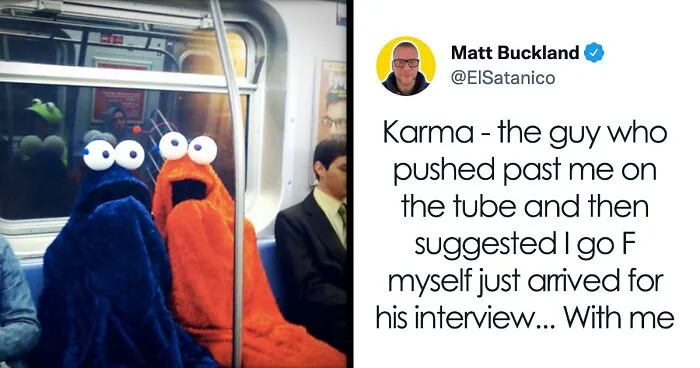 This British Facebook Page Is Sharing 40 Pictures That Prove 'Random' Is A Daily Thing On 'The Tube'