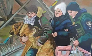 My Friend Spent Over 500 Hours To Capture The Suffering Of The Ukrainian People In Her Paintings (19 Pics)