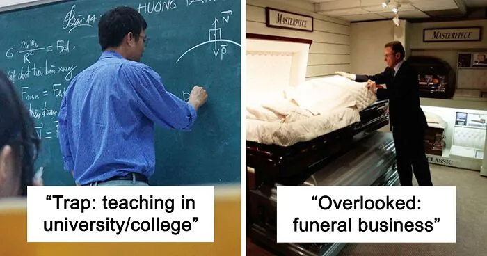 30 Careers That Seem Great But Are Actually Horrible And Careers That Are Often Overlooked, As Shared In This Online Thread