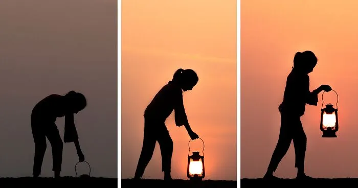 My 27 Images Of People's Silhouettes Captured During Sunset (New Pics)