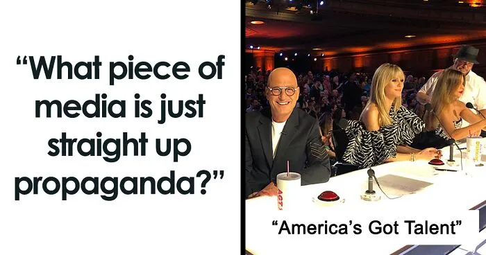 Someone Asks A Question “What Piece Of Media Is Just Straight Up Propaganda?”, Gets Responses From 30 Folks Online
