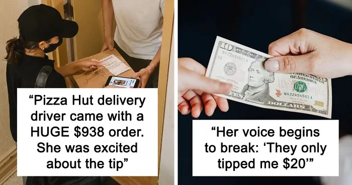 "I Just Said Thank You And Left": Man’s Nice Gesture Is Praised After Pizza Hut Driver Got A $20 Tip On A $938 Order