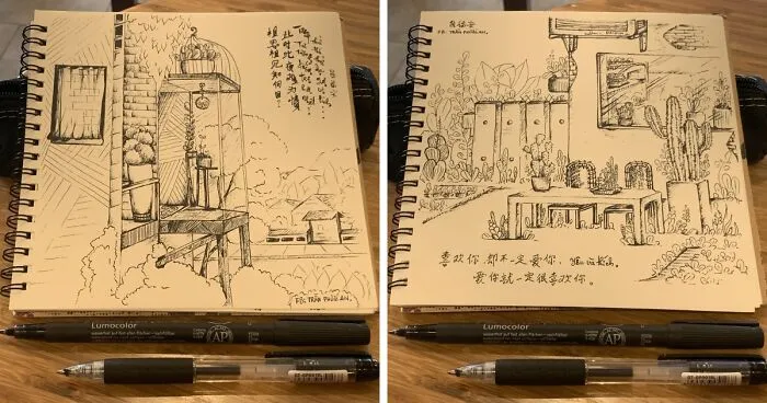 19 Random Drawings Out Of My Sketchbook