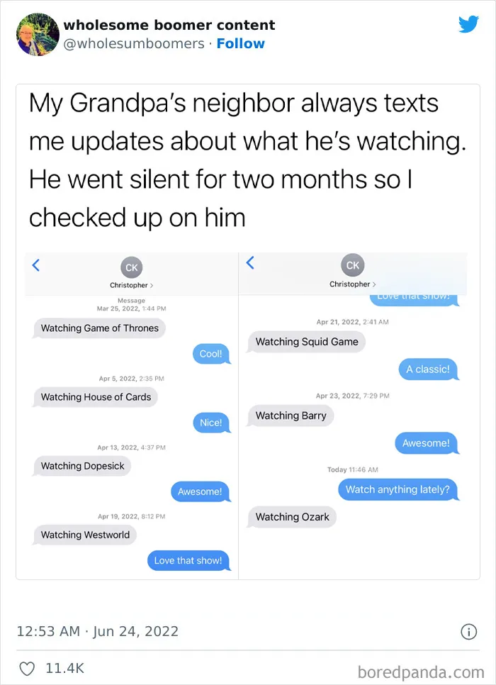 This Online Account Shares ‘Wholesome Boomer Content’ (35 New Pics)