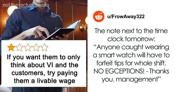 "The Food Was Good And So Was The Service": Customer Leaves A 1-Star Review For This Restaurant Because The Manager Took The Server’s Smartwatch Away