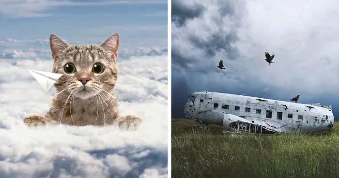 I Like To "Look At Usual Things With Unusual Eyes", Here Are 28 Surreal Images I Created