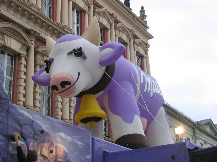 I Got Saved During A Blizzard In The Alps By A Big Purple Cow