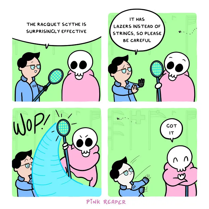 My 28 New Comics About The Brighter Side Of The Grim Reaper