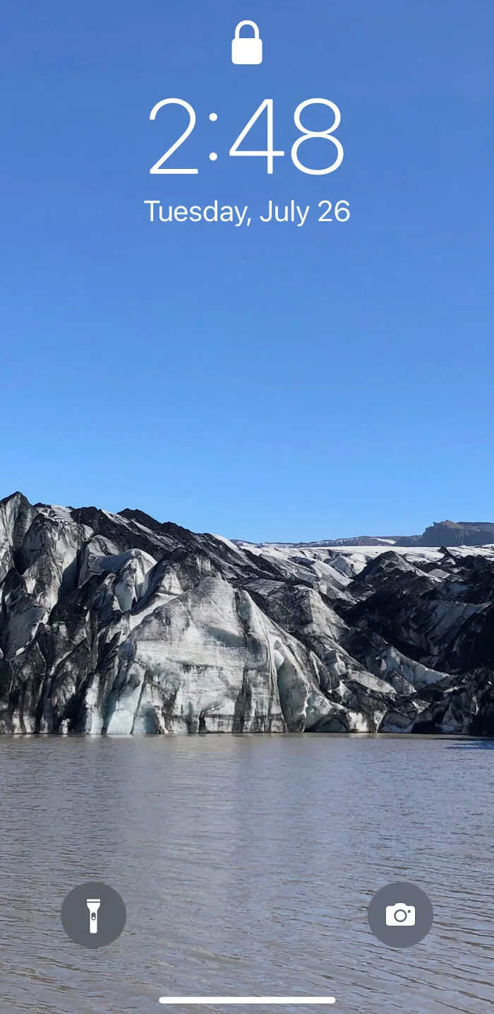 Cupcakes My Friend Made, And One Of My Favorite Pictures I Took Of A Glacier In Iceland