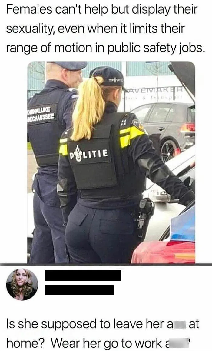Her Go To Work A**