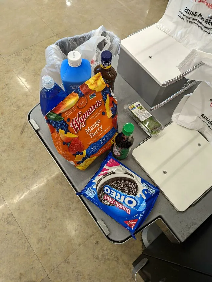 40 dólares en comestibles en 2022. Washington, D.C.