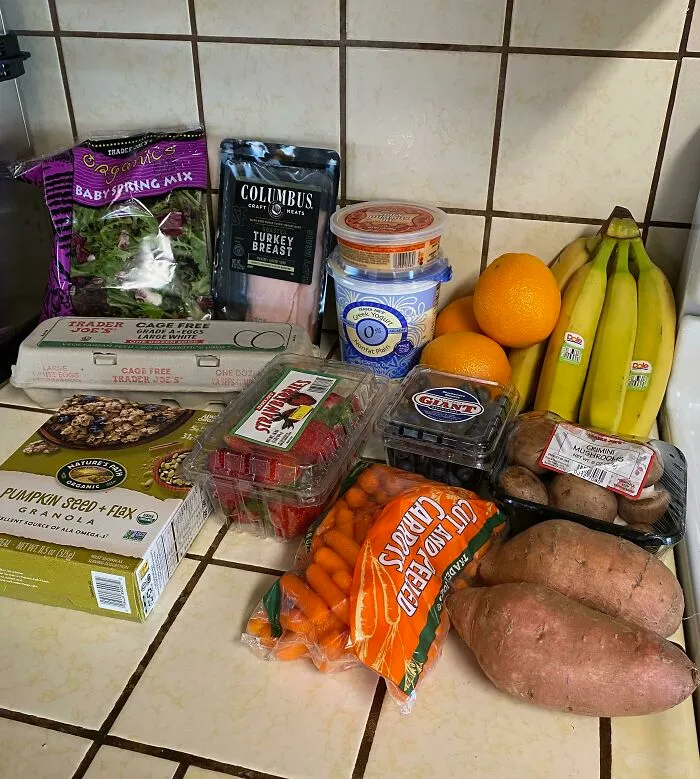 Since We're Still Doing This...$37 Of Groceries June 2022 . San Francisco, Ca