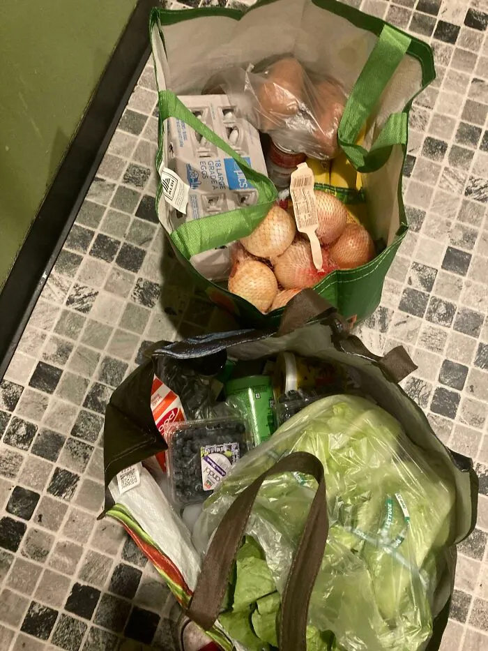 Esto es sólo $180 de comestibles en Nueva York comprados anoche
