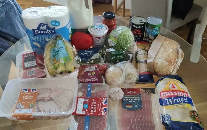 £20 (~$25) Of Groceries In London, UK