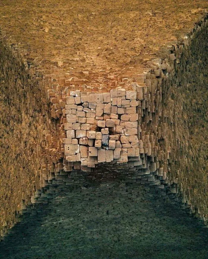 Great Pyramid Of Giza (From The Sky)