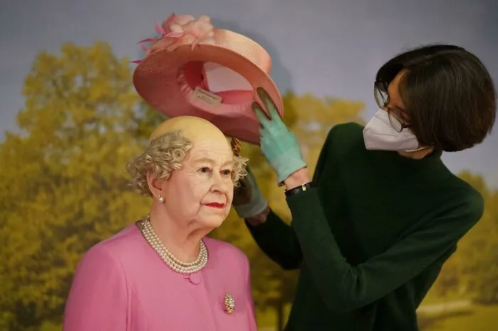 Figura de cera de la Reina Isabel
