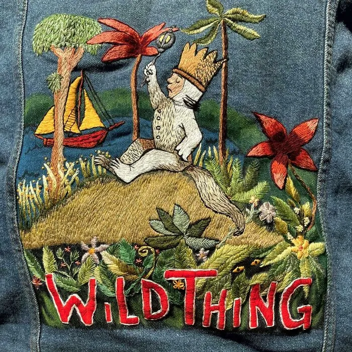 Latest Finish, Wild Thing Denim Vest! About 6 Months Of Work