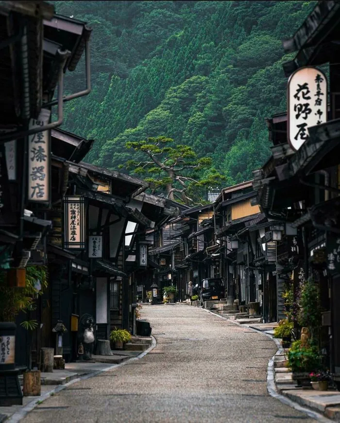 Un barrio del periodo Edo conservado en Japón