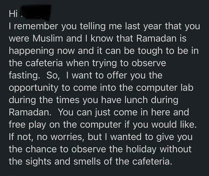 An Email From My Computer Science Teacher, Who I’m Not Even Taking A Class With This Semester. Genuinely Want To Cry Rn