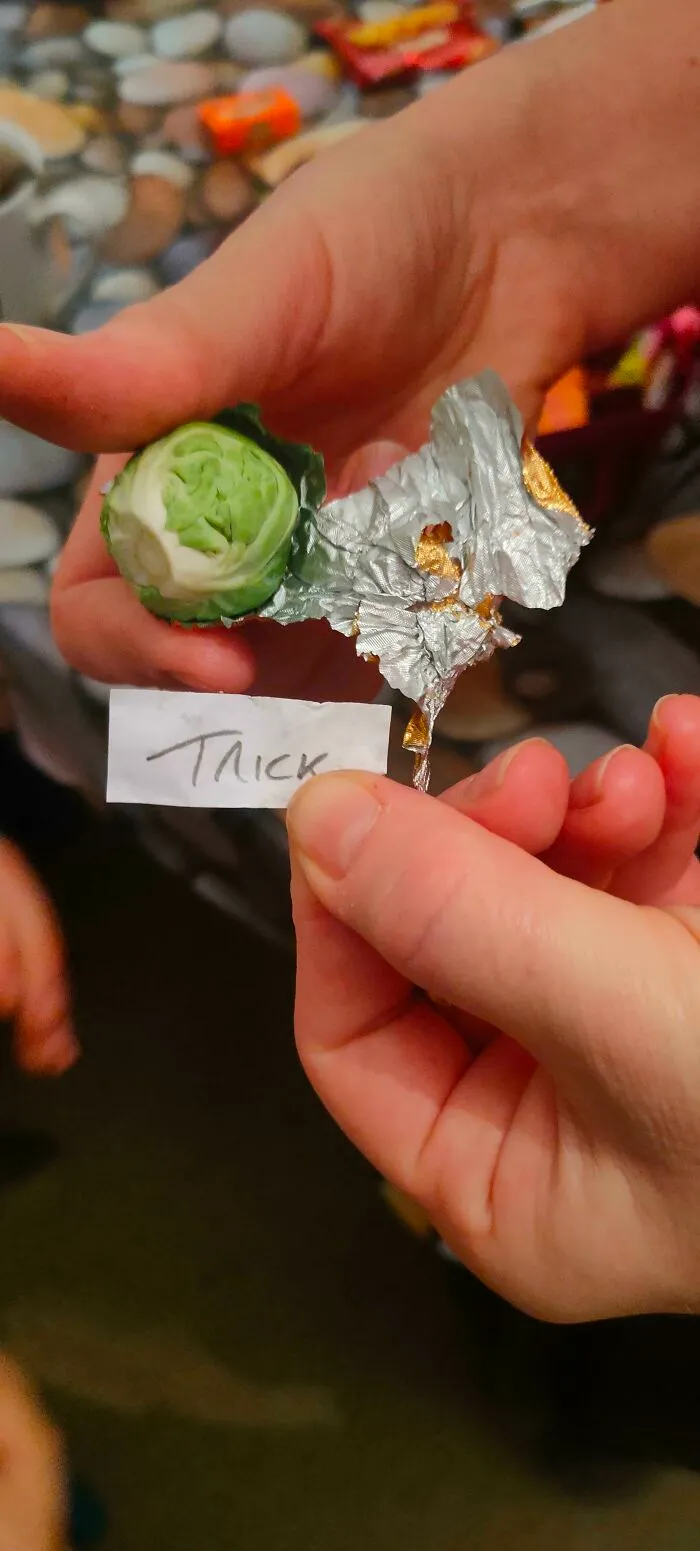 My Little Brother Just Returned From Trick Or Treating...