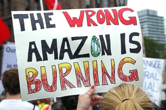 This Sign-Holder At A Toronto Protest Might Have A Point