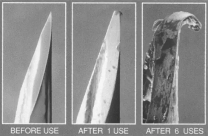 Head Of A Needle Under A Microscope