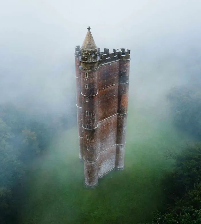 Torre del Rey Alfred en Inglaterra, construida en 1772